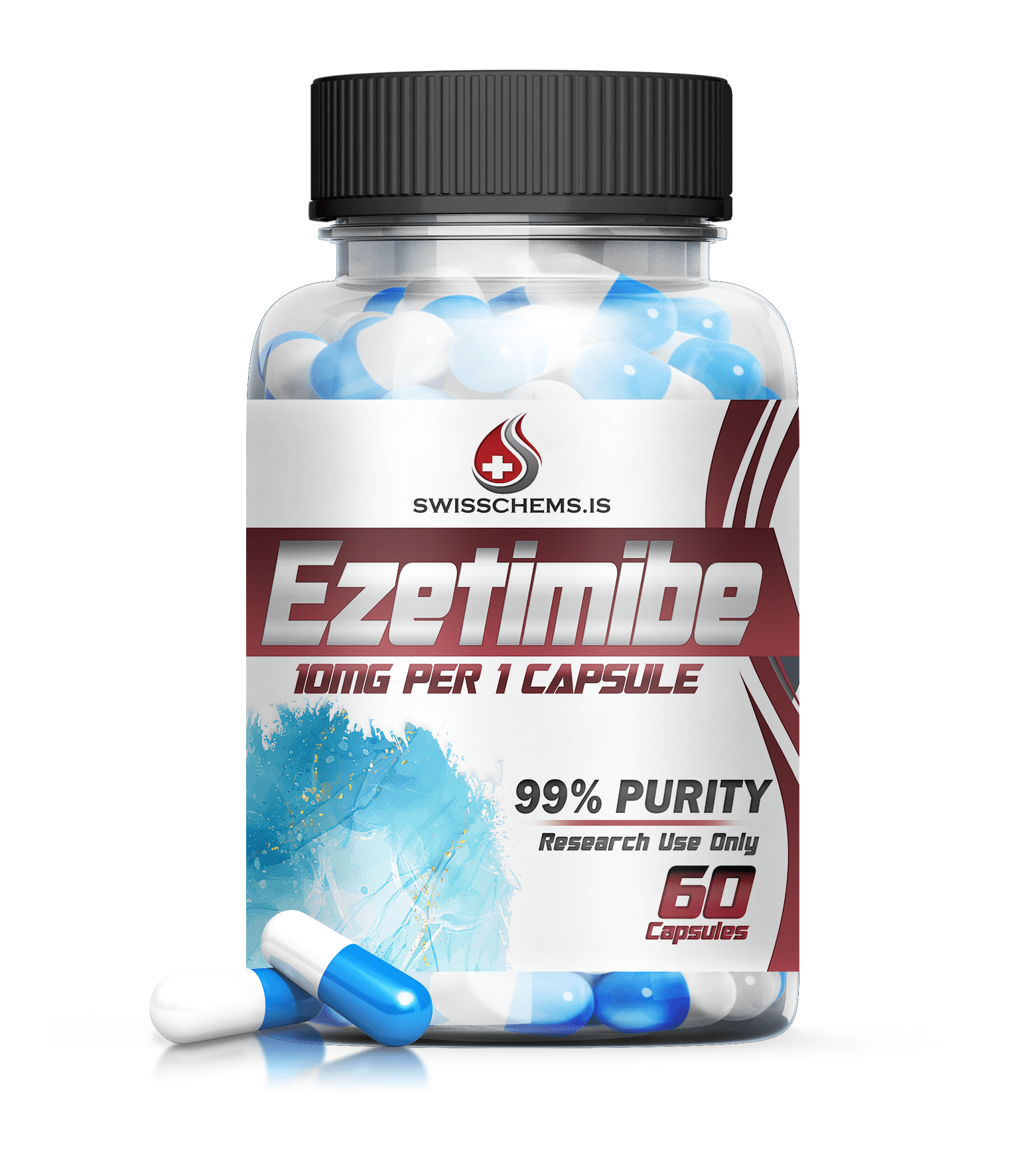 Ezetimibe, 600 mg (10 mg / 60 แคปซูล) - รูปภาพ 2