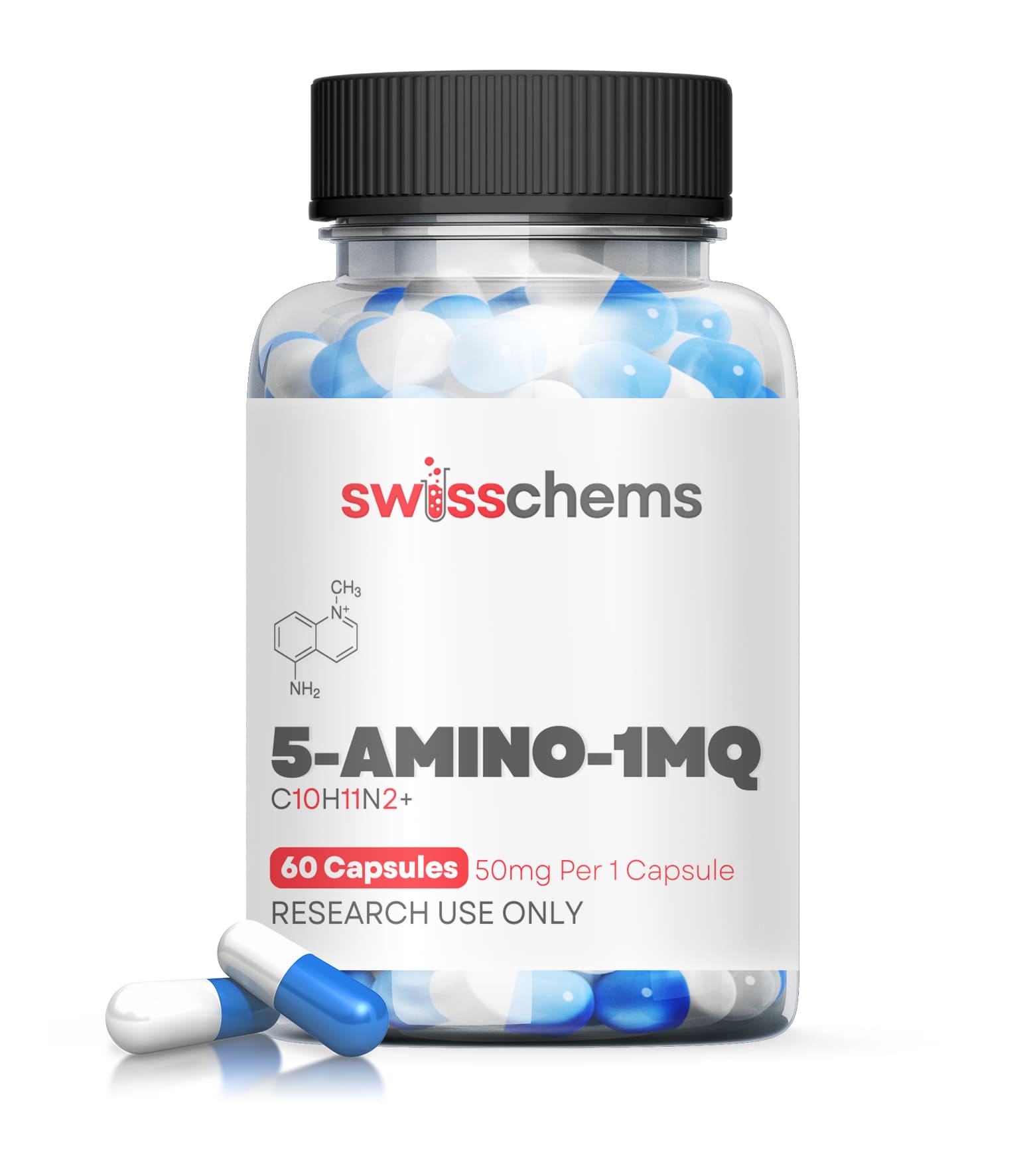 5-Amino-1MQ (50มก./แคปซูล), 60 แคปซูล